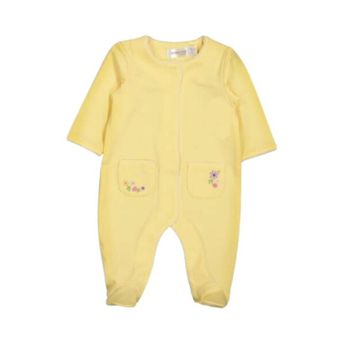 Yellow Flower Footie