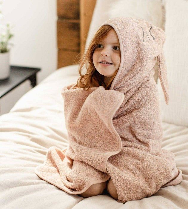 Burt's Bees Baby - Organic Cotton Toddler Hooded Bunny Towel: Bunny Towel / Toddler Towel 50" x 26"