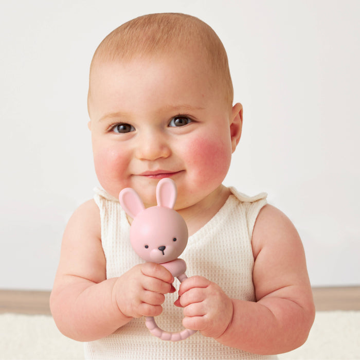 Itzy Ritzy - Pink Bunny Sweetie Rattle™
