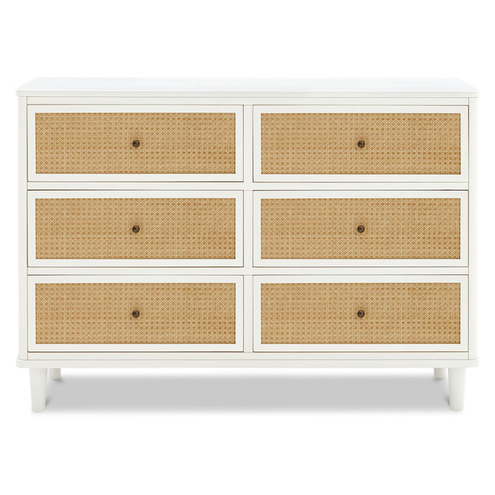 Namesake Marin with Cane 6-Drawer Dresser