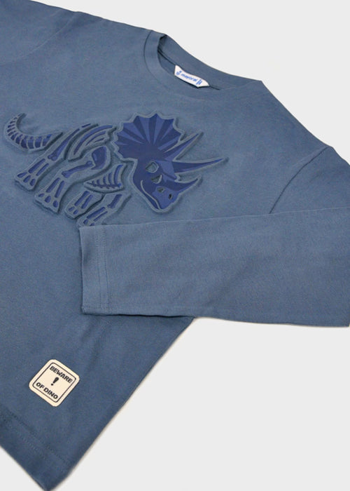 Embossed Dinosaur Shirt