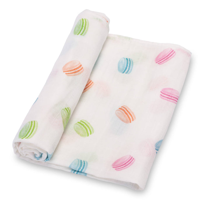 LollyBanks - Le Macaron Baby Muslin Swaddle Blanket