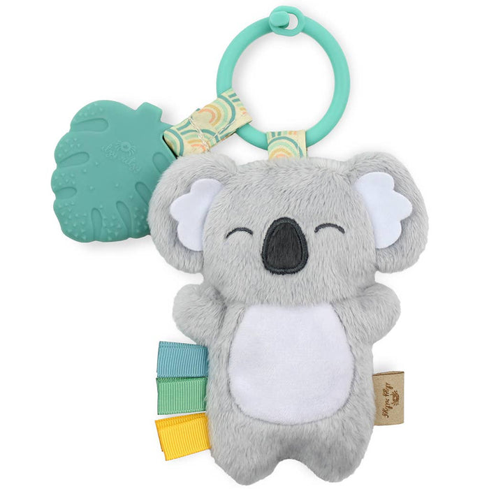 Itzy Ritzy - Itzy Pal™ Plush + Teether: Strawberry