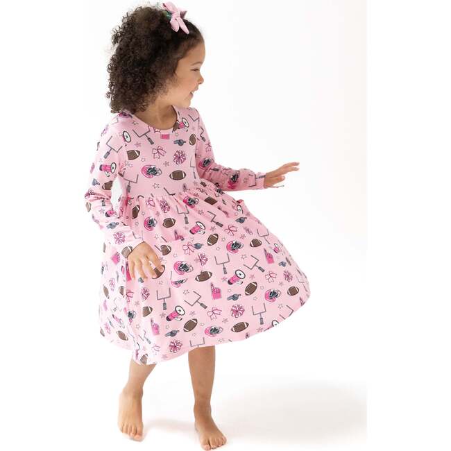 Game Day Pink Twirly Dress