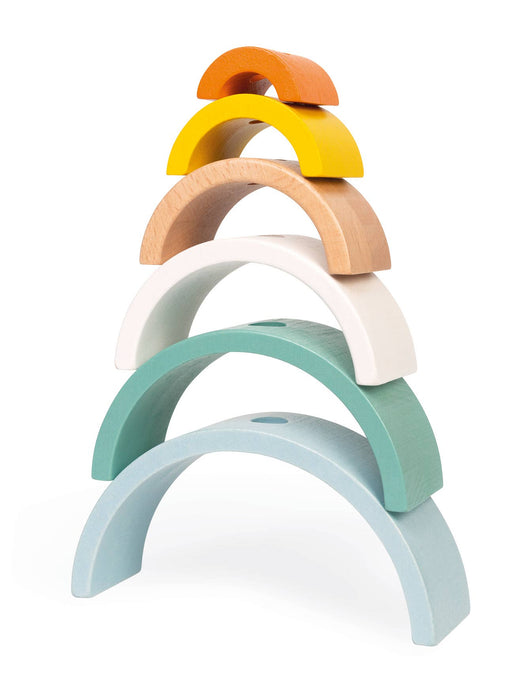 Janod - SWEET COCOON - RAINBOW TURTLE