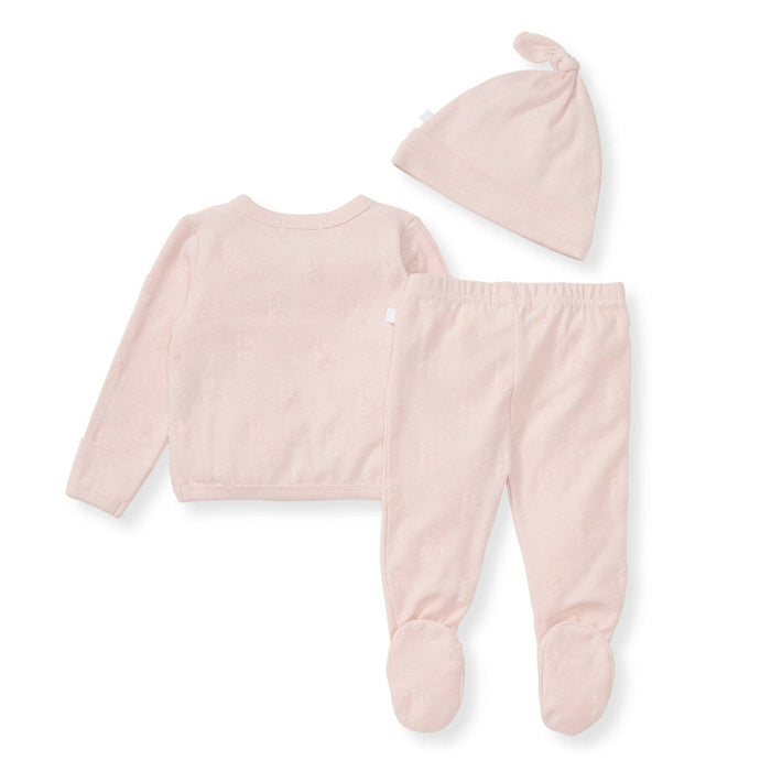 Burt's Bees Baby - Organic Raised Terry Bee Take Me Home 3 Piece Set - Ranunculus