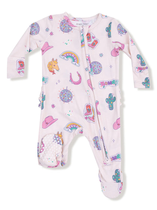 Disco Cowgirl Footie