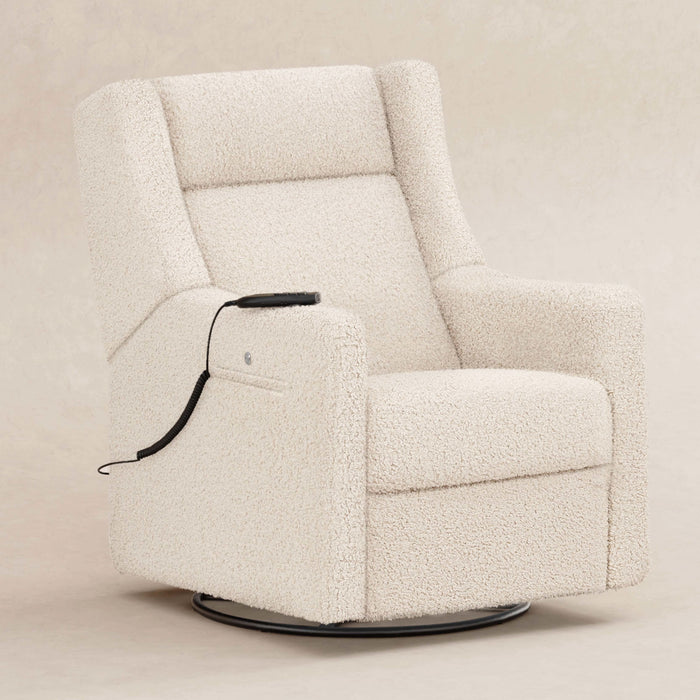 Babyletto Kiwi Deluxe Power Recliner & Swivel Glider with Heat and Massage