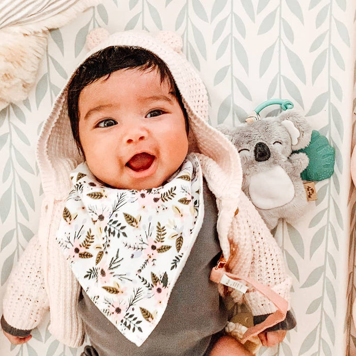 Itzy Ritzy - Itzy Pal™ Plush + Teether: Strawberry