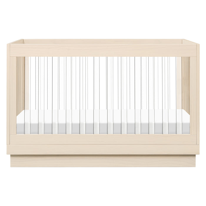 Babyletto Harlow Acrylic 3-in-1 Convertible Crib with Toddler Bed Conversion Kit