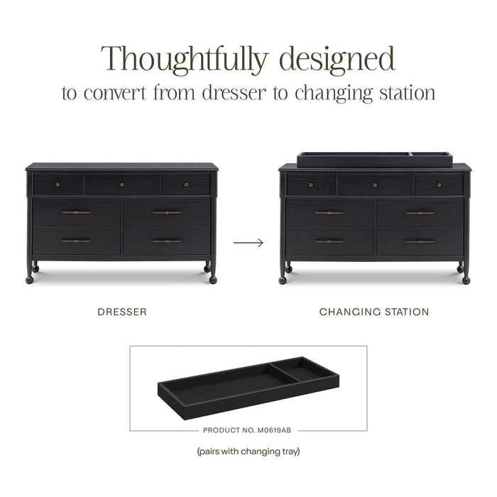 Namesake Alouette 7-Drawer Wide Dresser (56”)