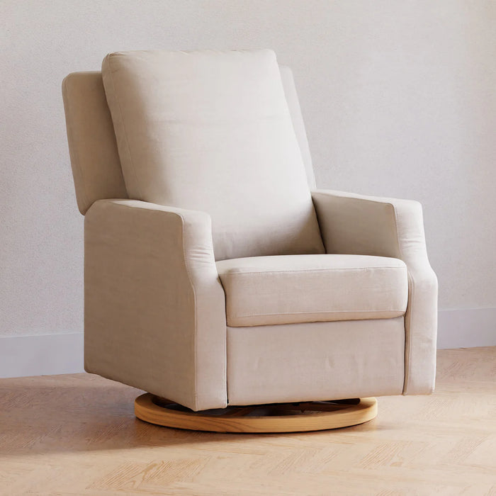 Namesake Crewe ELECTRONIC Recliner and Swivel Glider in Eco-Performance Fabric | Water Repellent & Stain Resistant