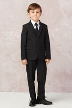 Jewels & Gents Black Slim Fit Suit