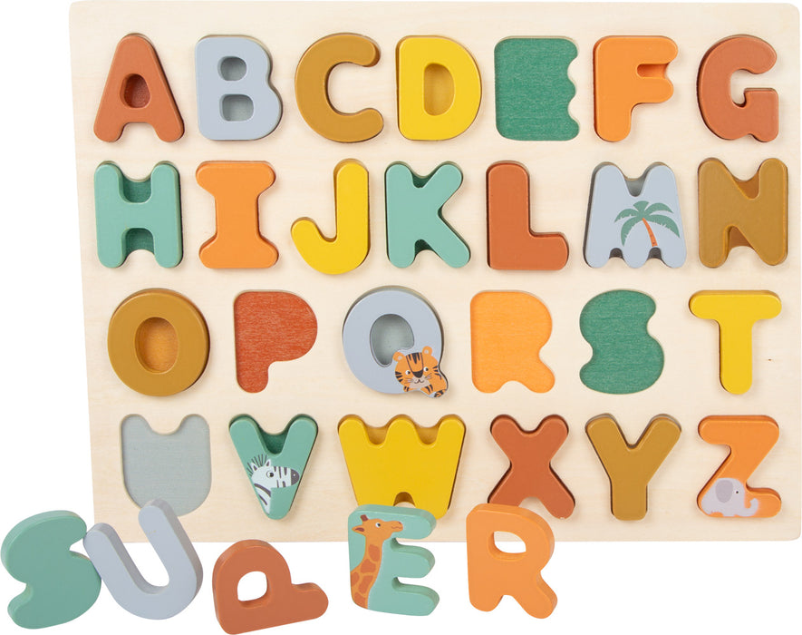 Safari Letters Wooden Alphabet Puzzle