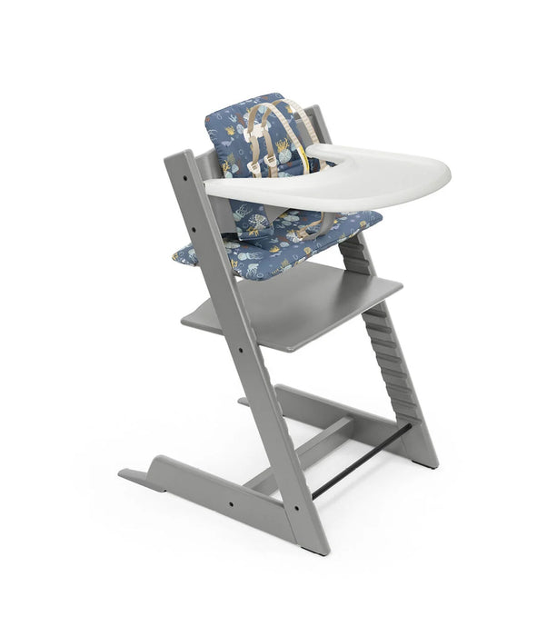 Stokke Tripp Trapp Highchair Complete (incl. chair, matching babyset, cushion, and tray)