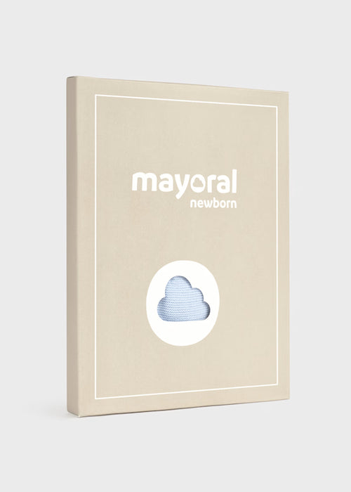 Knit Blue Gift Set with Pockets