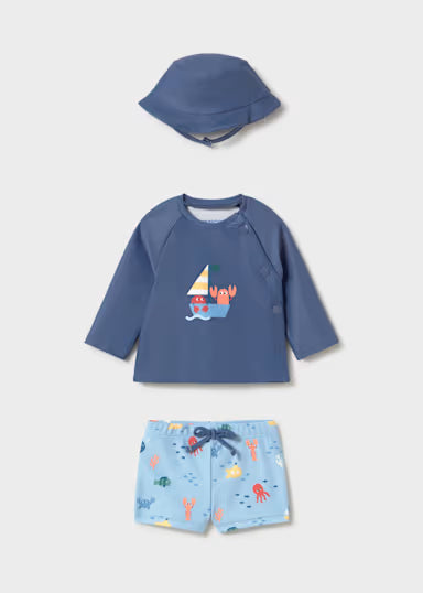 Sea Animals 3 Piece Swim Set