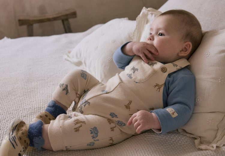 Blue Safari Overall Set