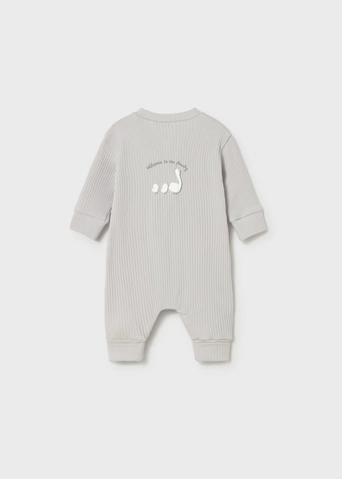 Grey Unisex Romper