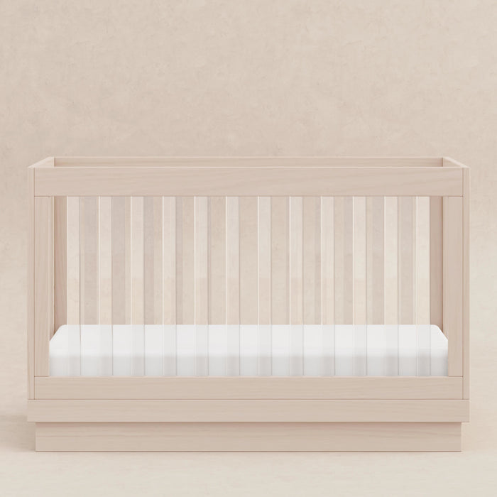 Babyletto Harlow Acrylic 3-in-1 Convertible Crib with Toddler Bed Conversion Kit