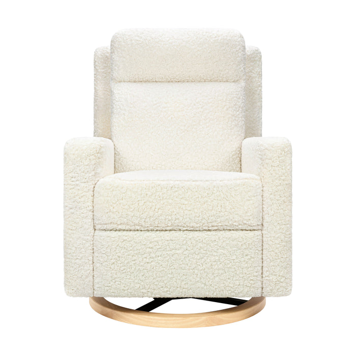 Babyletto Sigi Pro Power Recliner & Swivel Glider with Power Adjustable Headrest and Lumbar Support
