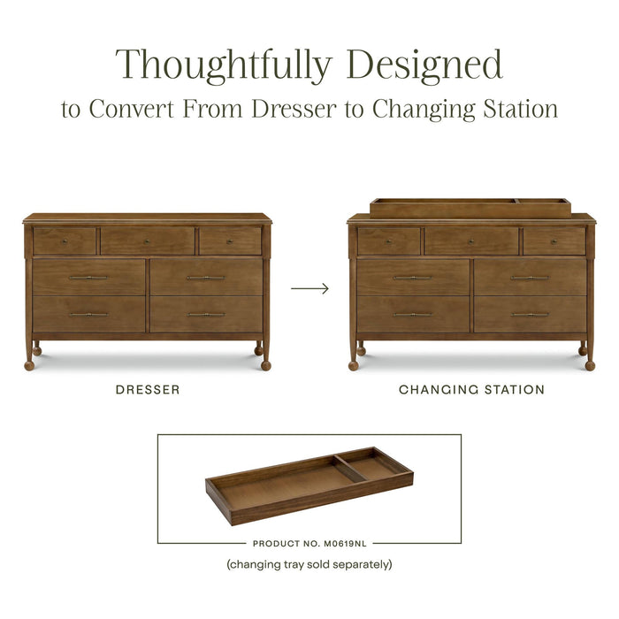 Namesake Alouette 7-Drawer Wide Dresser (56”)