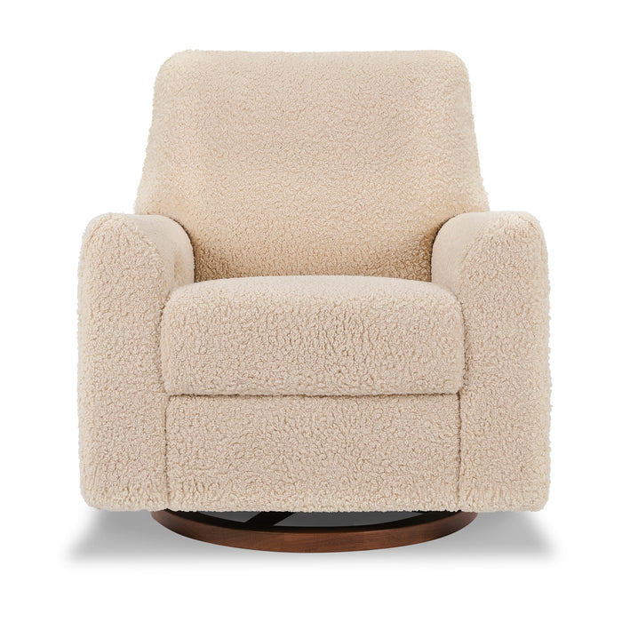 Babyletto Sunday Power Recliner and Swivel Glider in Shearling