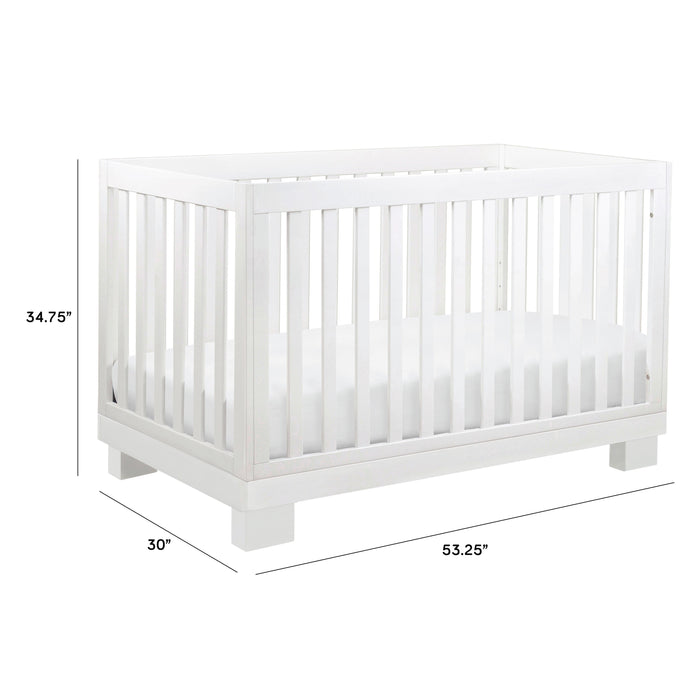 Babyletto Modo 3-in-1 Convertible Crib with Toddler Bed Conversion Kit