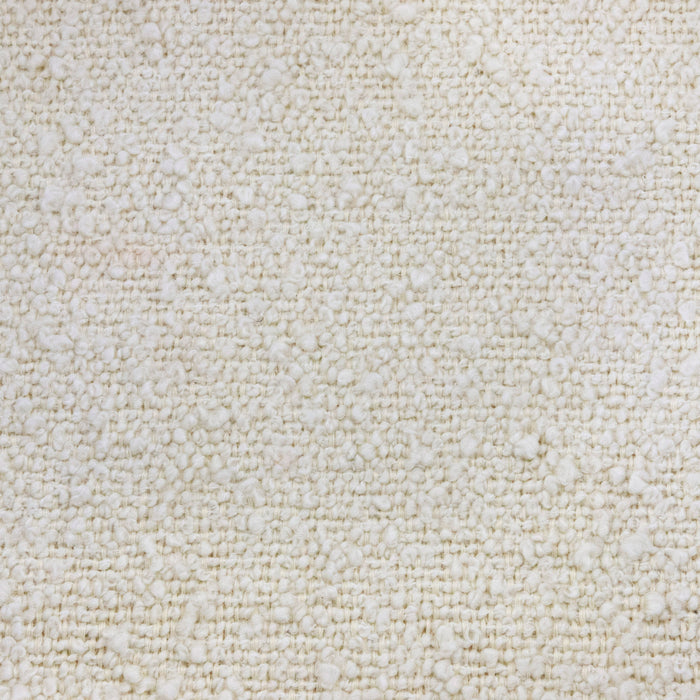 Namesake Crawford Pillowback Comfort Swivel Glider | Boucle with Tassel Fringe