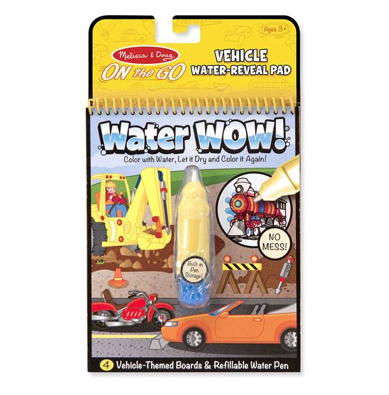 Water Wow! - Vehicles Water Reveal Pad