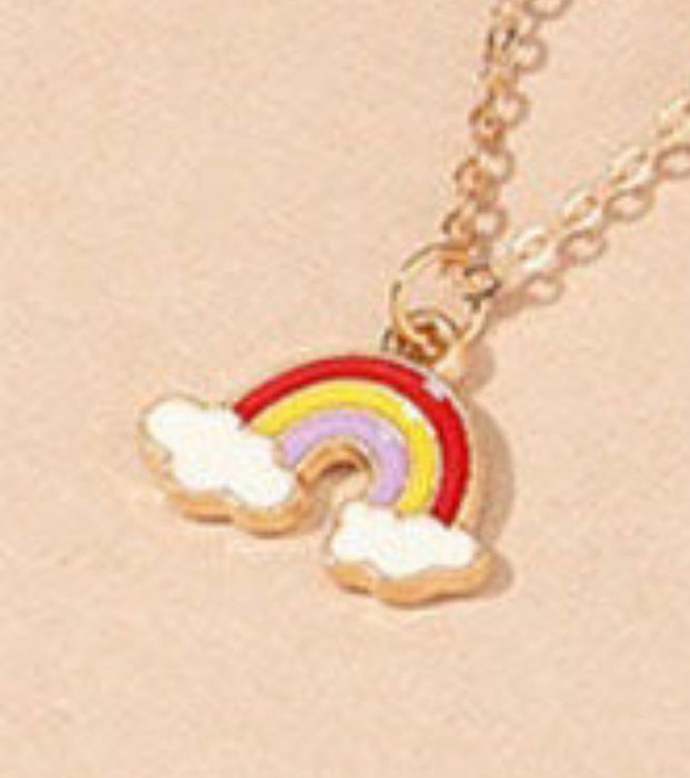 Rainbow Charm Necklaces