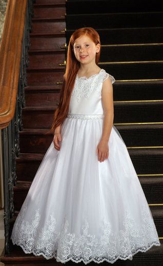 First Holy Communion Gown Lace communion dress