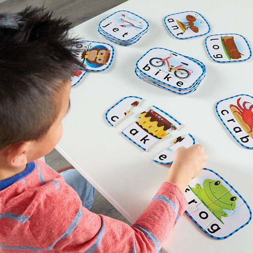 spelling puzzle cards for kids