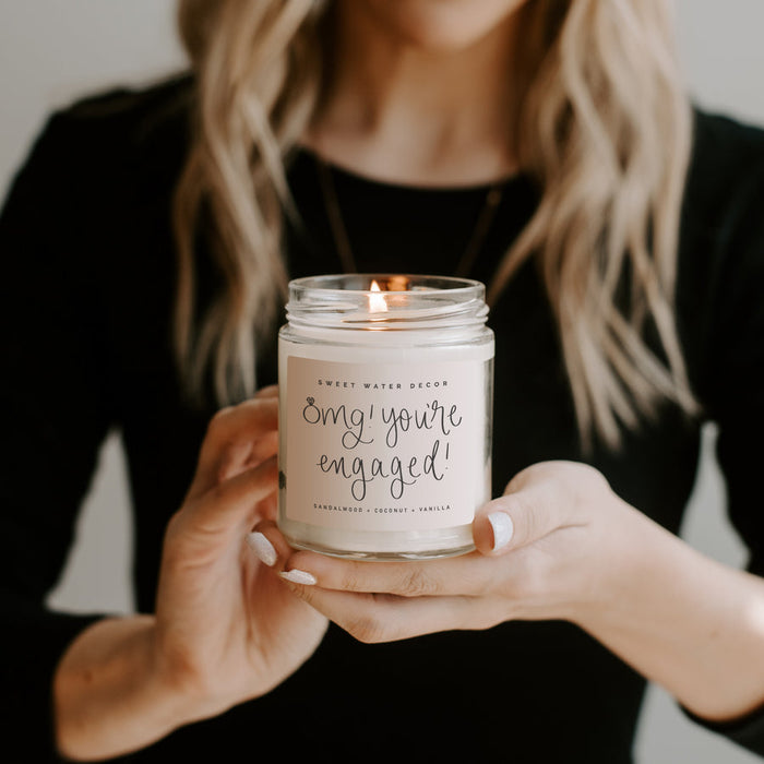 Sweet Water Candles- OMG you're engaged!