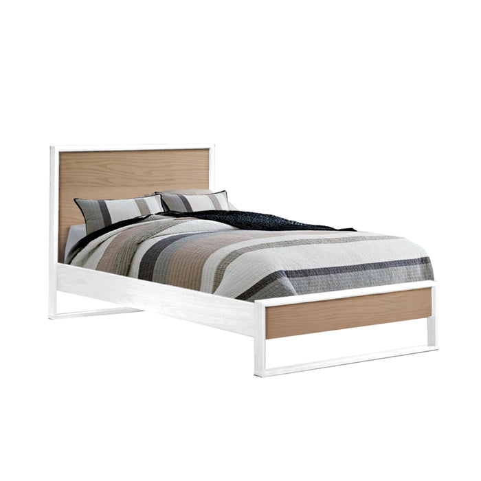 Nest Flexx Twin Bed 39"- White/ Natural