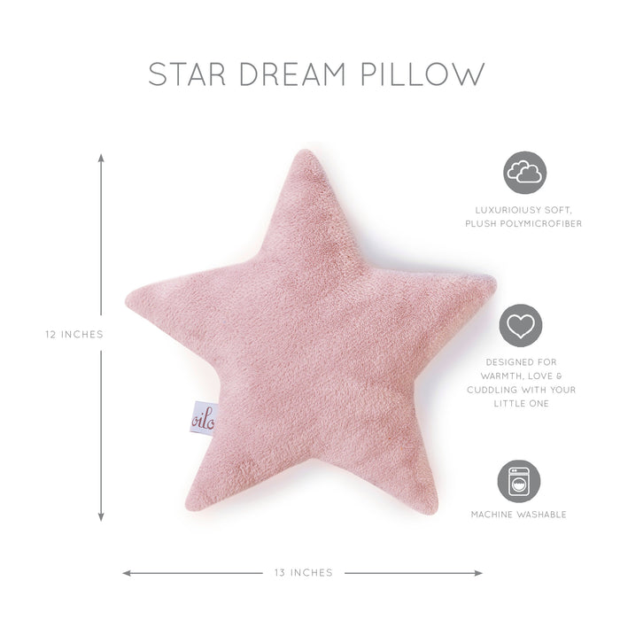 Blush Star Pillow