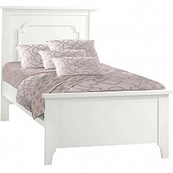 Natart Classic Twin Bed 39"- White