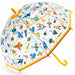 clear space themed Umbrella for kids 