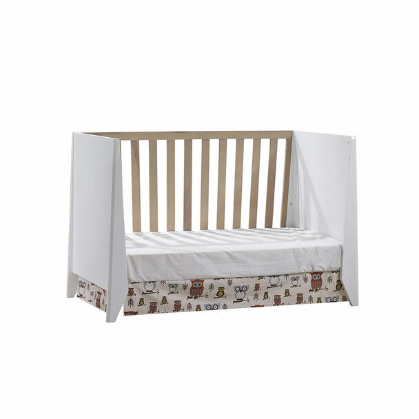 Nest Flexx Classic Crib- White/Natural