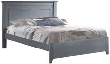 Natart Taylor Double Bed 54″ (low profile footboard)Elephant Gray