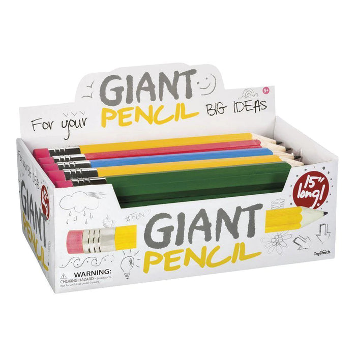 Giant Pencil 15”- Assorted Colors