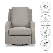 Namesake Crewe Recliner and Swivel Glider in Eco-Performance Fabric | Water Repellent & Stain Resistant