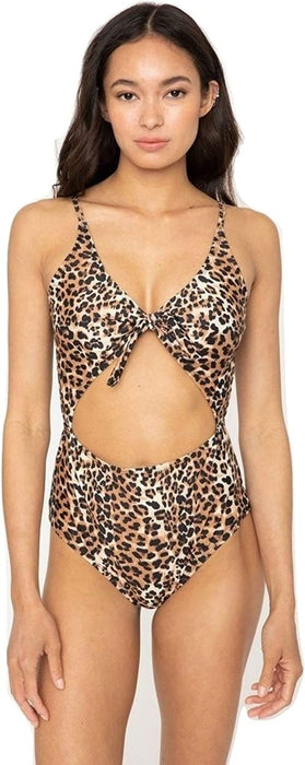 Marina West 1 PC. Ladies Tie Front Cutout Swimsuit