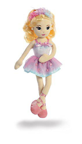Aurora World Mia the Ballerina 14.5” Plush Doll