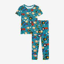 Posh Peanut Roberts Infant Short Sleeve Basic Pajama