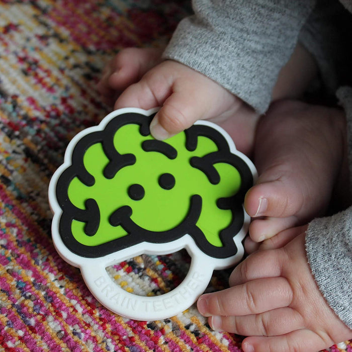 Fat Brain Toy Co Silicone Brain Teether