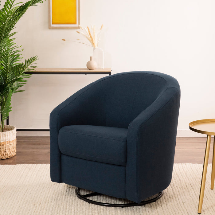 Babyletto Madison Swivel Glider in Eco-Performance Fabric | Water Repellent & Stain Resistant