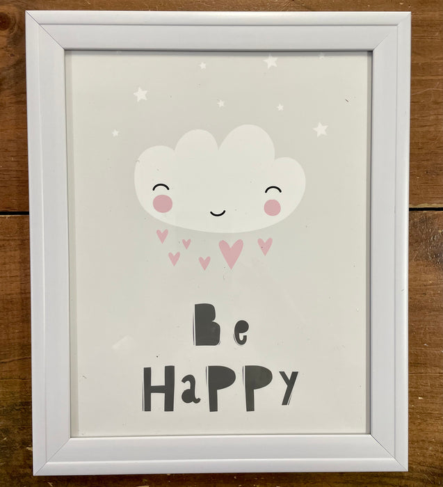 Pig & Bear’s Emporium: Be Happy Wall Art