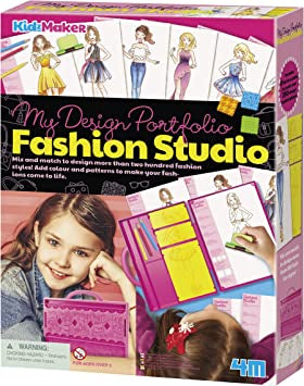 4M KidsMaker My Design Portfolio Fashion Studio Kit