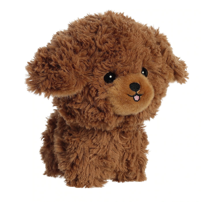 7” Brown Poodle Pup